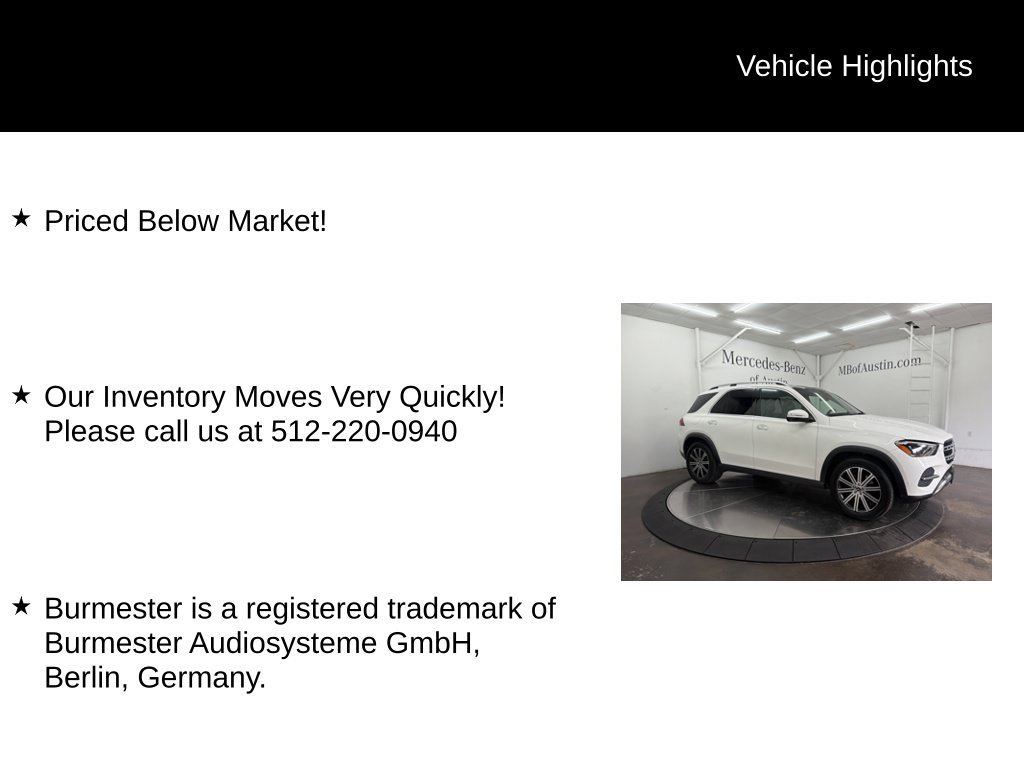 Used 2024 White Mercedes-Benz GLE 350 image 6