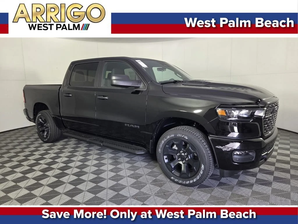 New 2026 Diamond Black Crystal Pearlcoat RAM Express image 1
