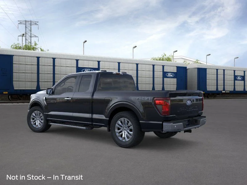 New 2026 Agate Black Metallic Ford XLT image 4