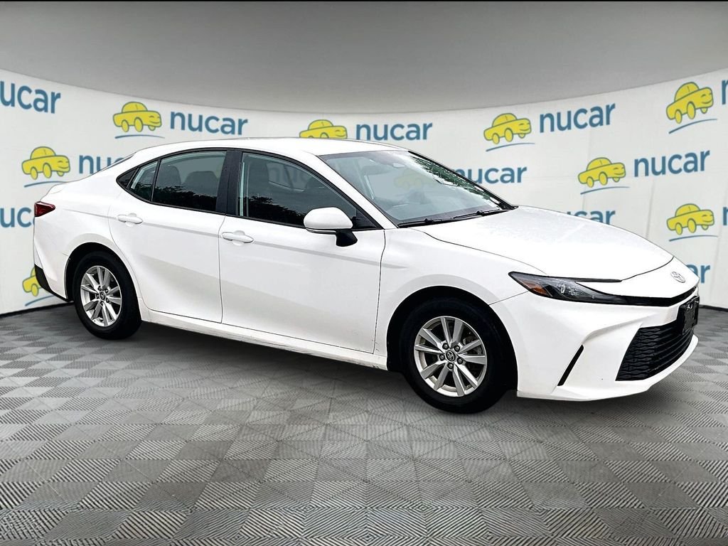 Used 2025 White Toyota LE image 1