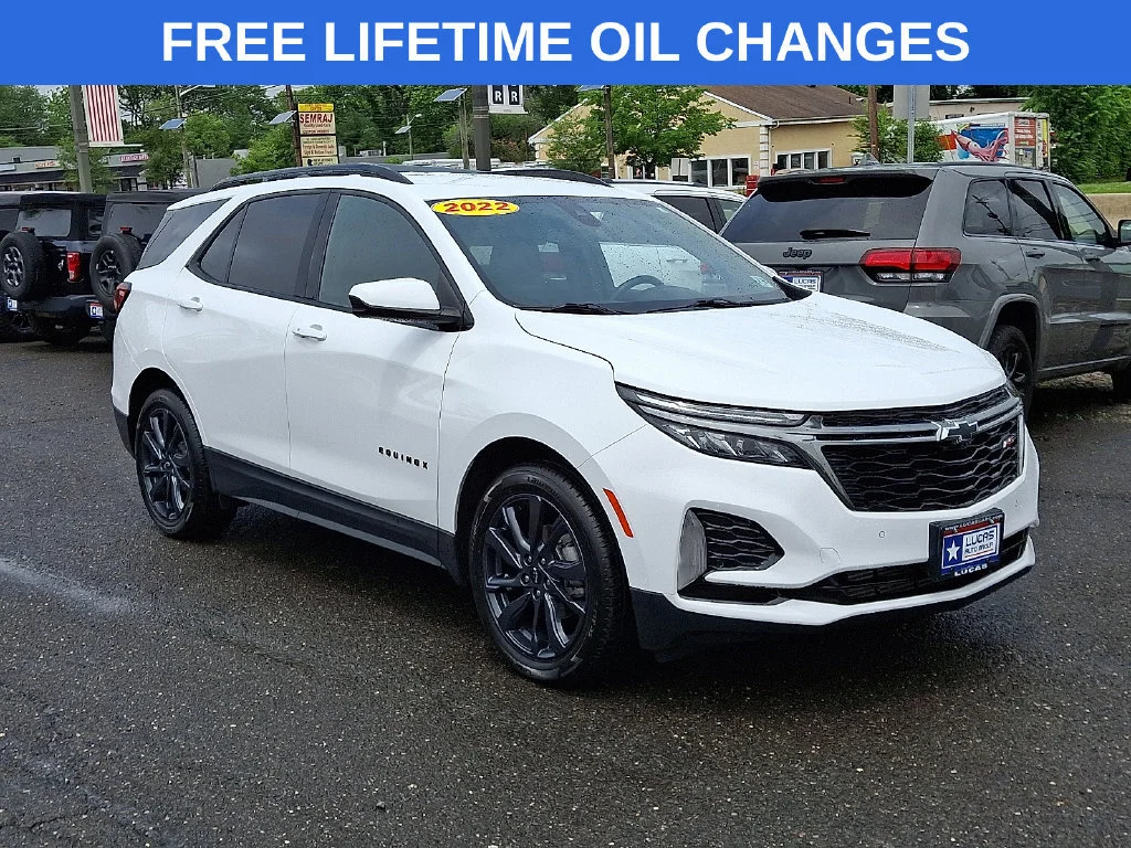Certified Used 2022 Summit White Chevrolet RS image 1