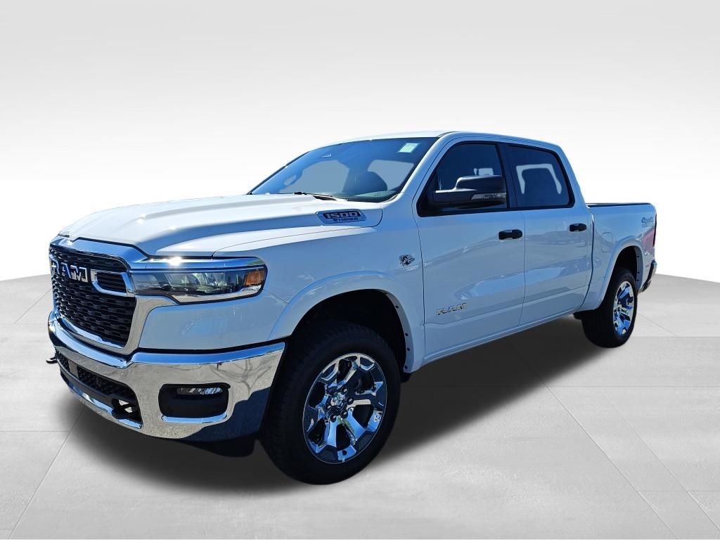 New 2026 Bright White Clear-Coat Exterior Paint RAM Big Horn/Lone Star image 2