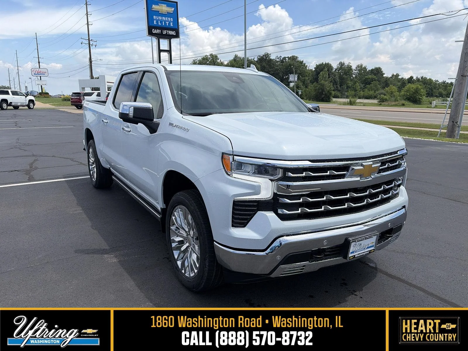 New 2026 Polar White Tricoat Chevrolet LTZ image 1