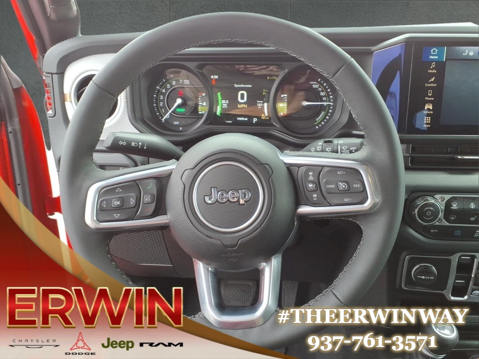 Used 2025 Red Jeep Sahara 4xe image 17
