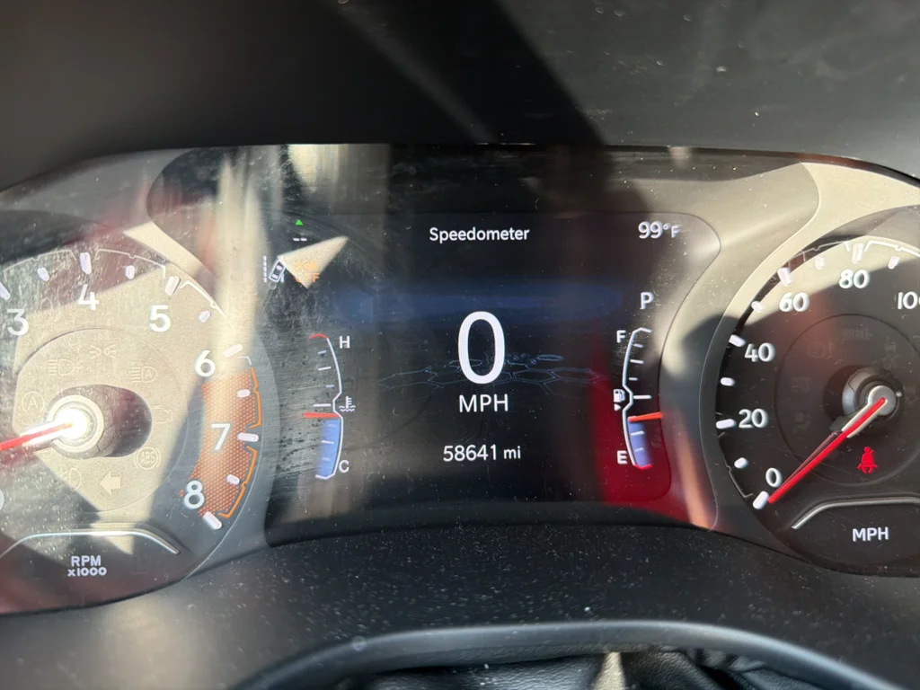 Used 2024 Bright White Clearcoat Jeep Trailhawk image 5