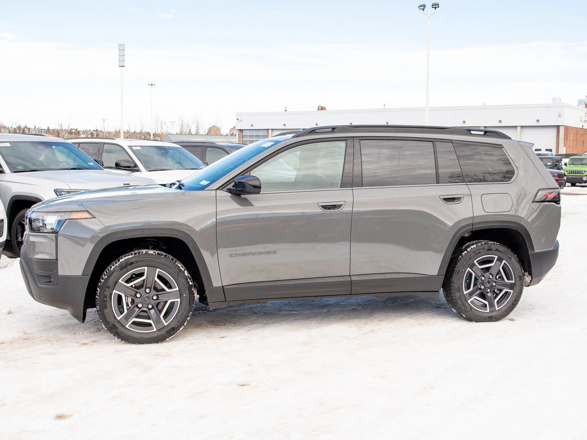 Used 2026 Grey Jeep Laredo* 4x4, Hybrid, Heated Seats, Remote Start, Blind-Spot and Cross-Path image 2