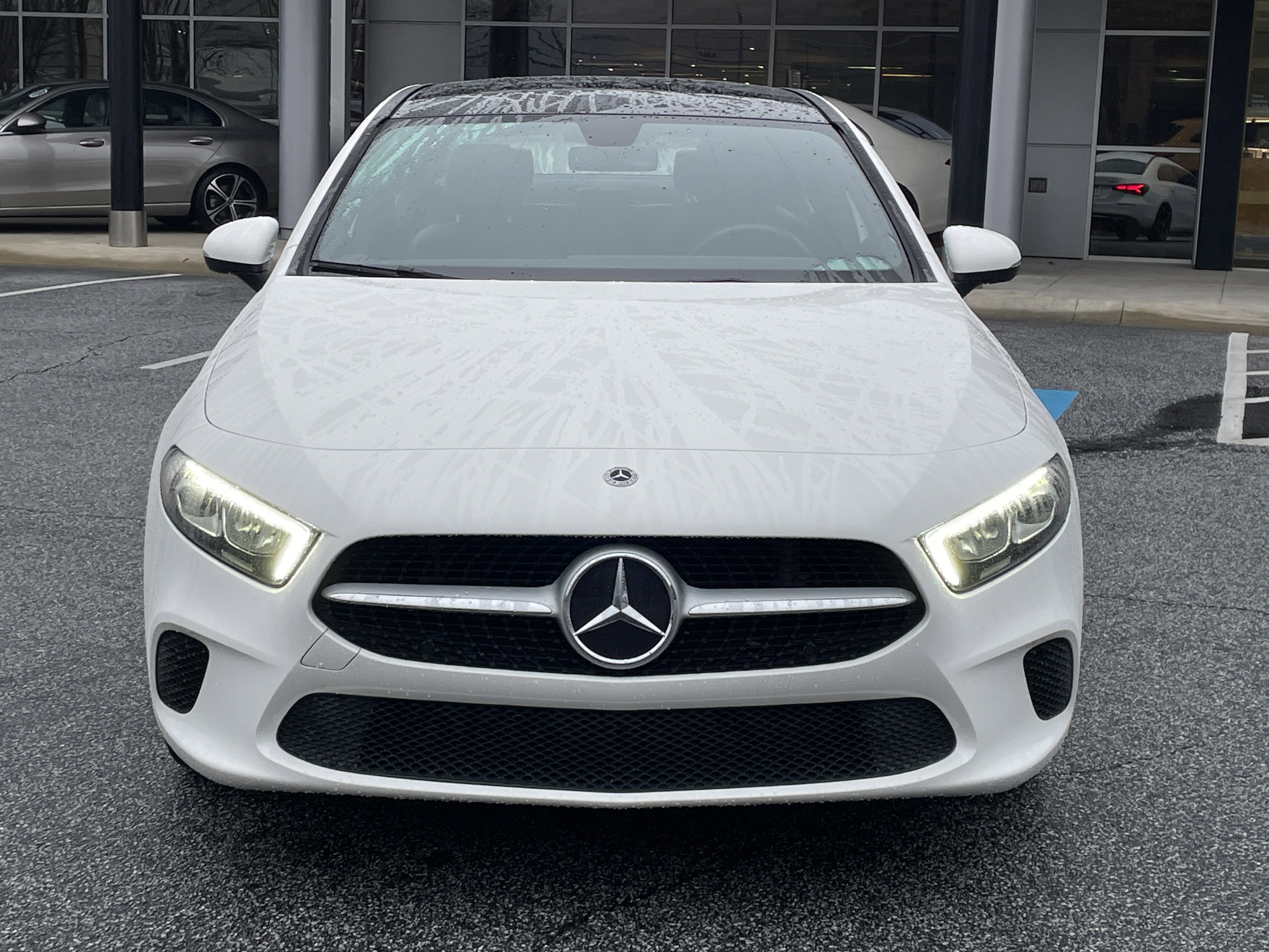 Certified Used 2022 Polar White Mercedes-Benz A 220 Sedan image 3
