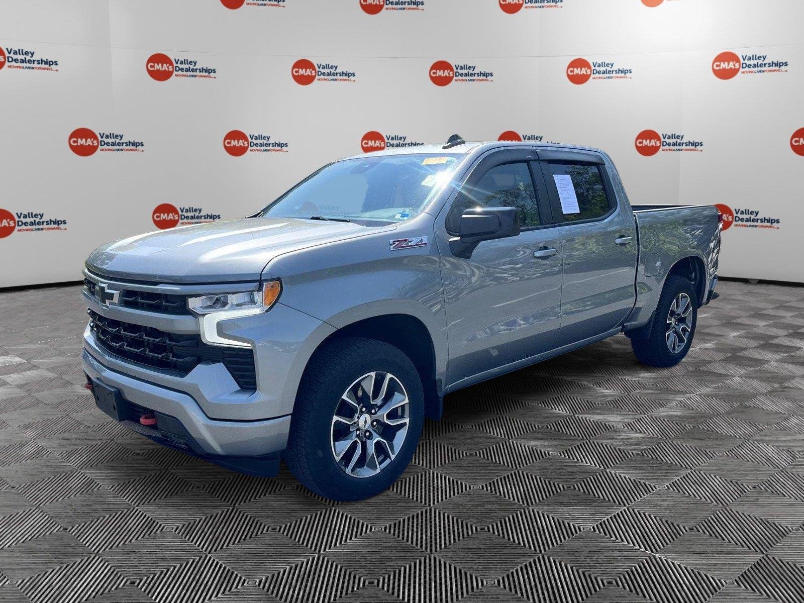 Used 2024 Sterling Gray Metallic Chevrolet RST image 3