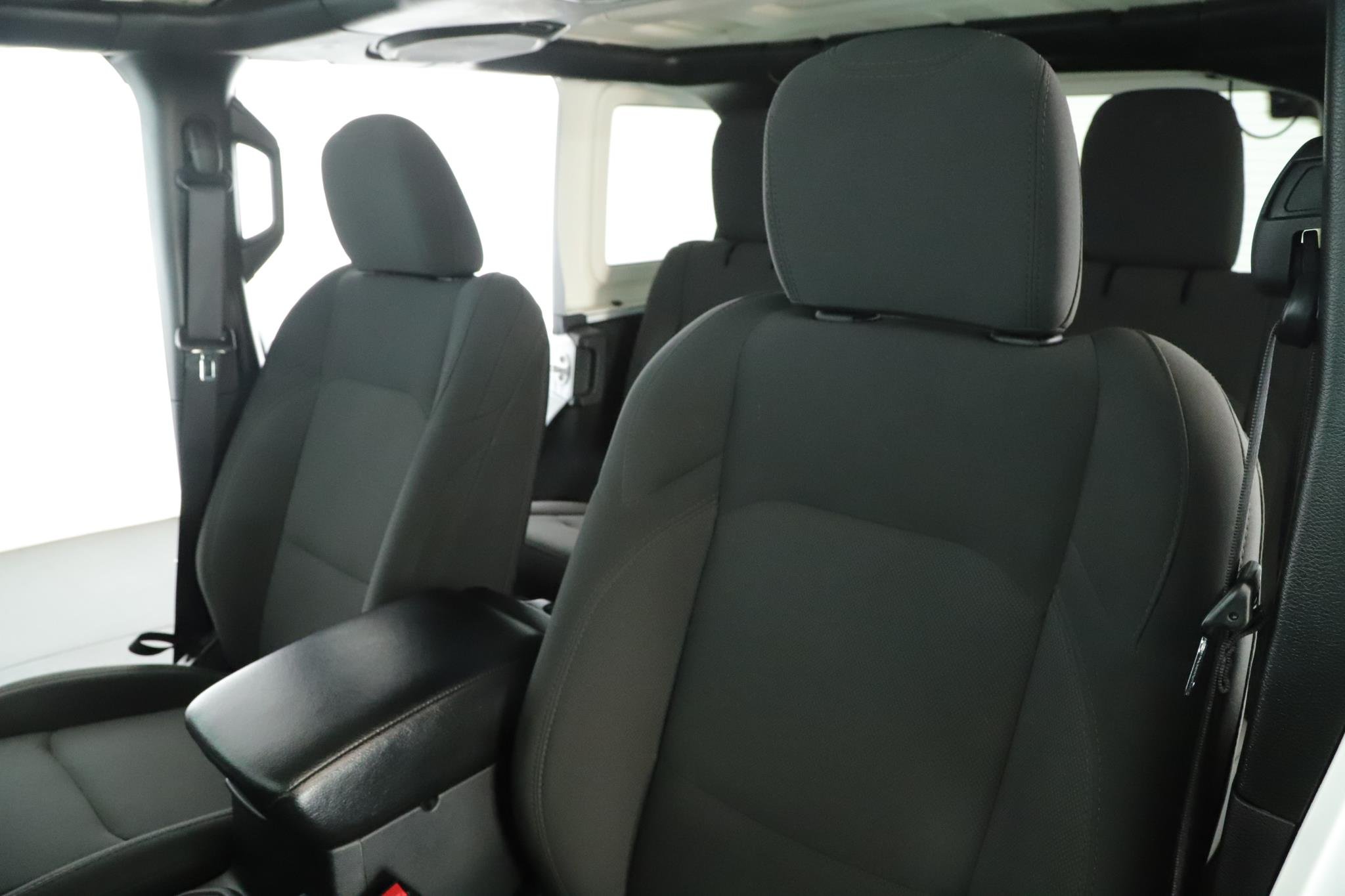 Used 2022 Bright White Clearcoat Jeep Unlimited Willys Sport 4x4 image 4