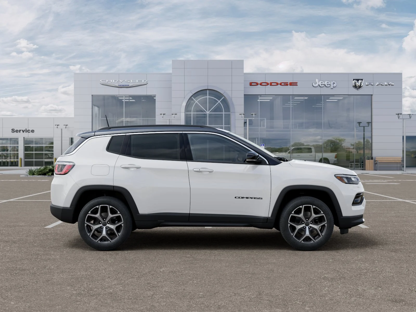 New 2026 Bright White Clear-Coat Exterior Paint Jeep Limited image 49