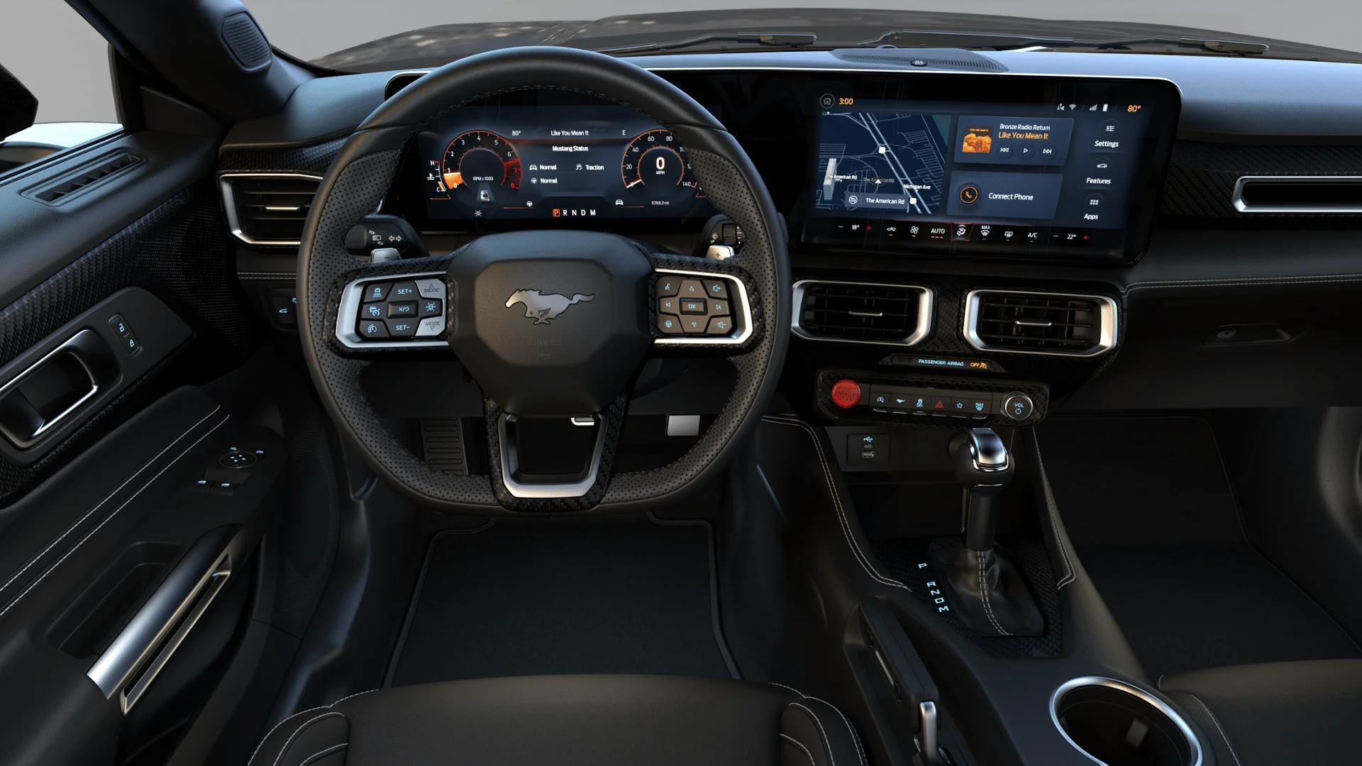 New 2026 Shadow Black Ford EcoBoost® Premium Fastback image 7