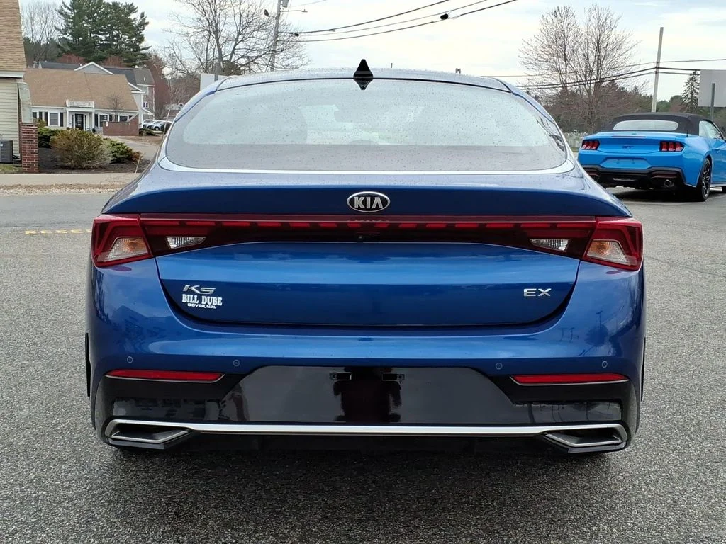 Used 2021 Blue Kia EX image 20