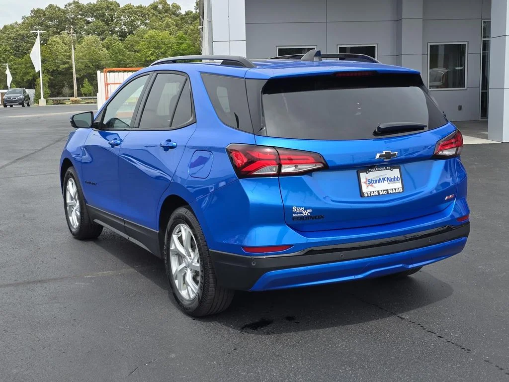Used 2024 Riptide Blue Metallic Chevrolet RS image 5