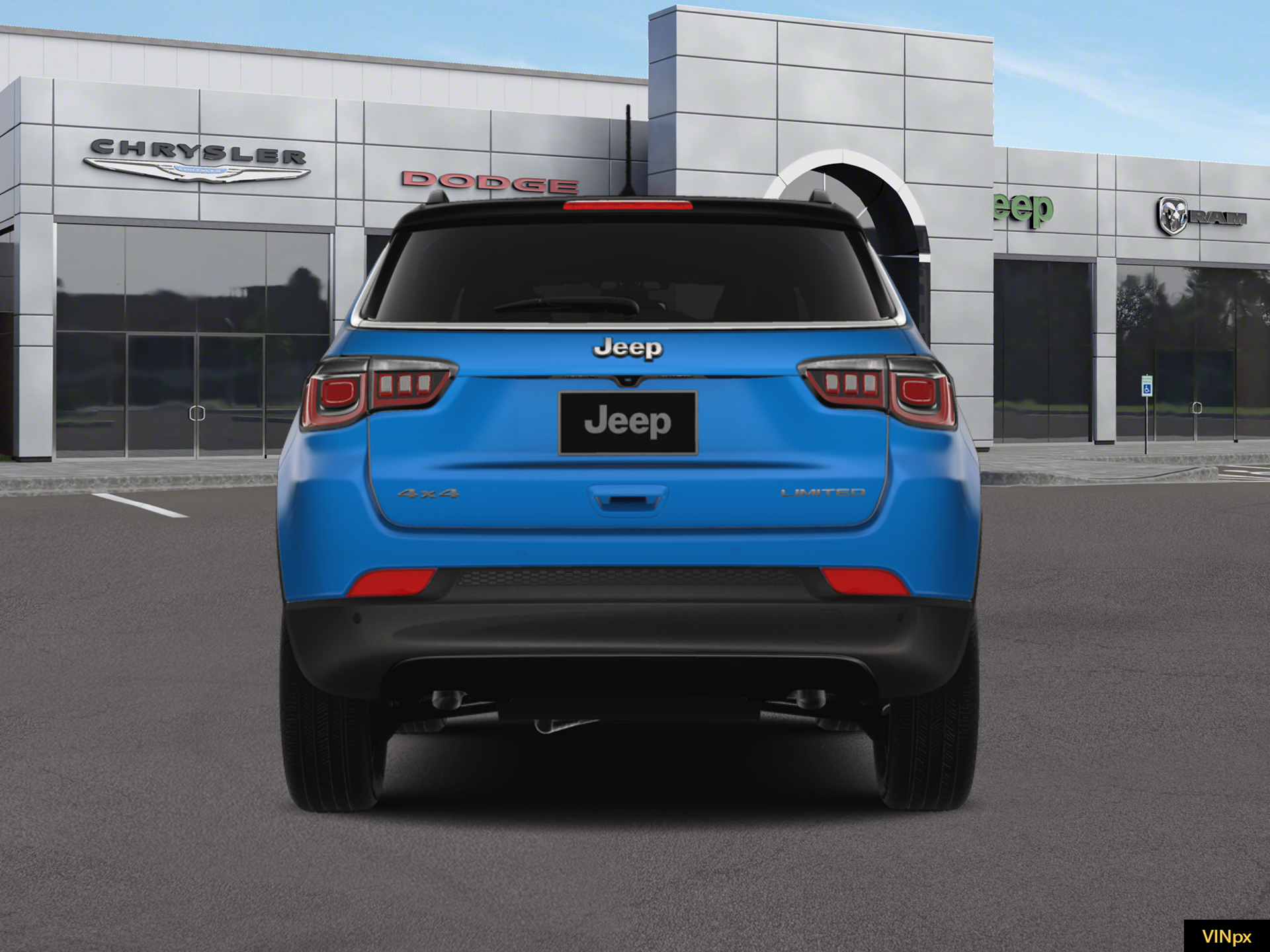 New 2026 Hydro Blue Pearlcoat Jeep Limited image 6