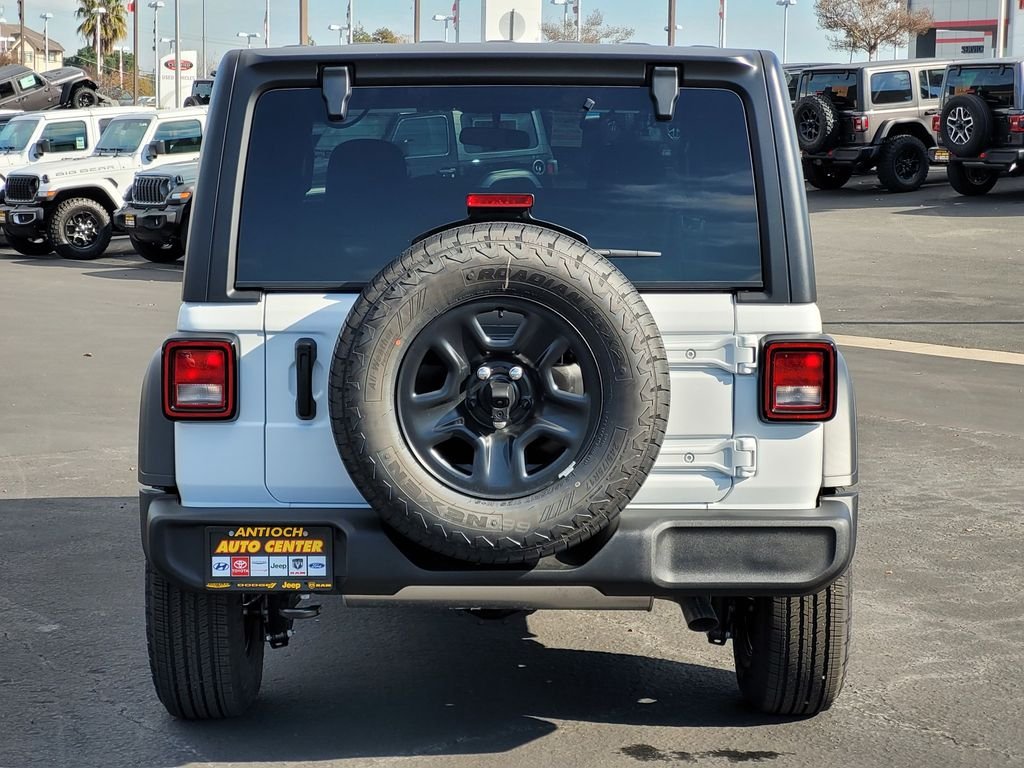 New 2026 Bright White Clearcoat Jeep Sport image 4
