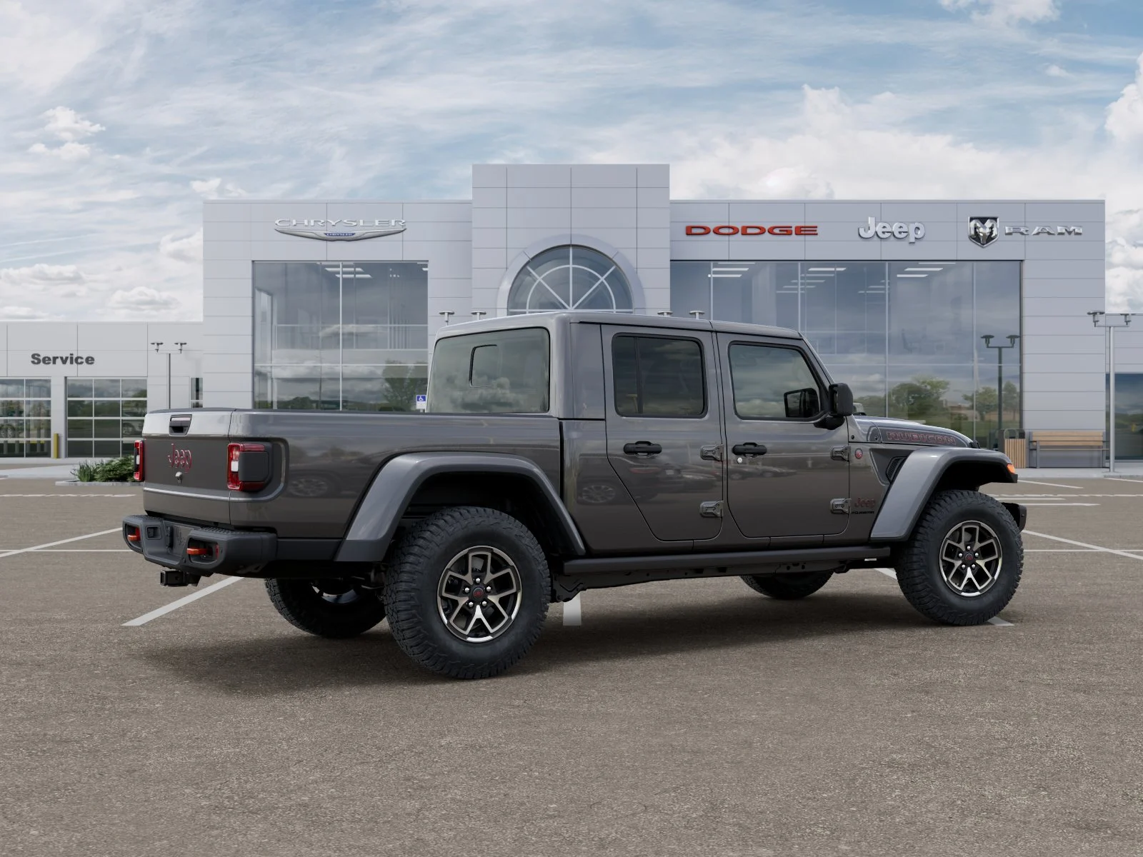 New 2026 Granite Crystal Metallic Clear-Coat Exterior Paint Jeep Shadow Ops image 32