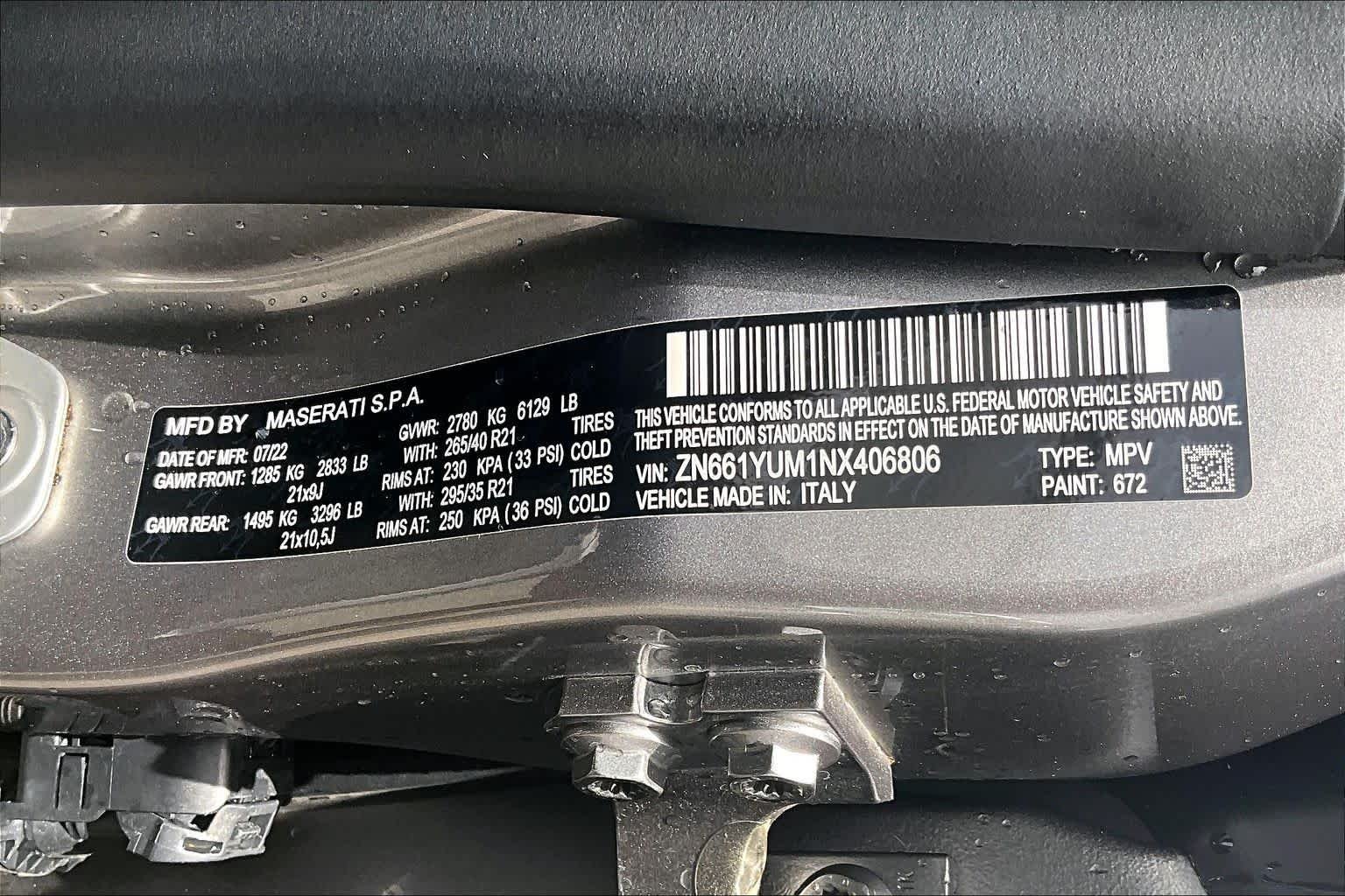 Used 2022 Grigio Metallic Maserati Modena image 38