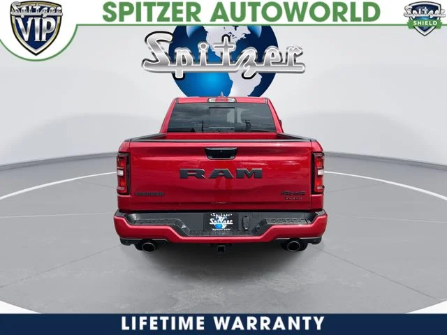 New 2026 Molten Red Pearl-Coat Exterior Paint RAM Big Horn/Lone Star image 8