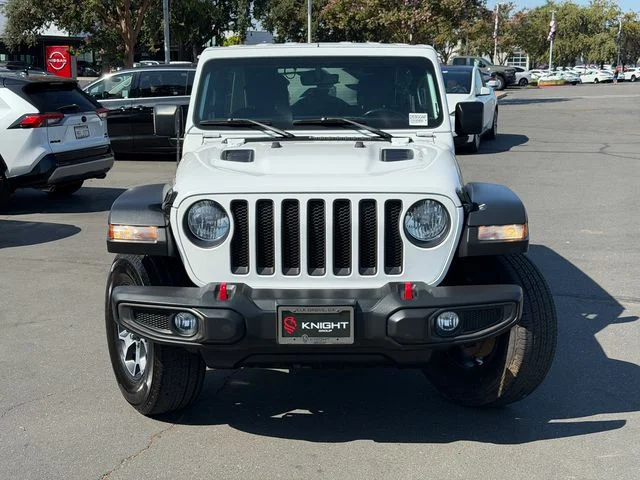 Used 2022 White Jeep Unlimited Rubicon image 3