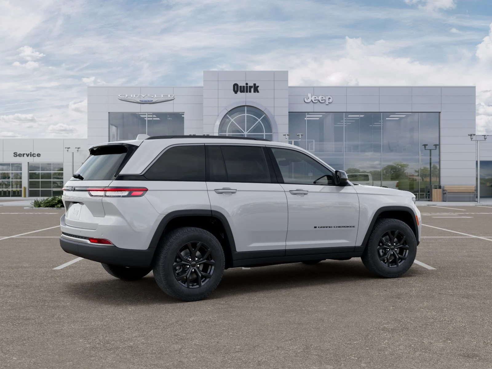 New 2026 Bright White Clearcoat Jeep Laredo Altitude image 4