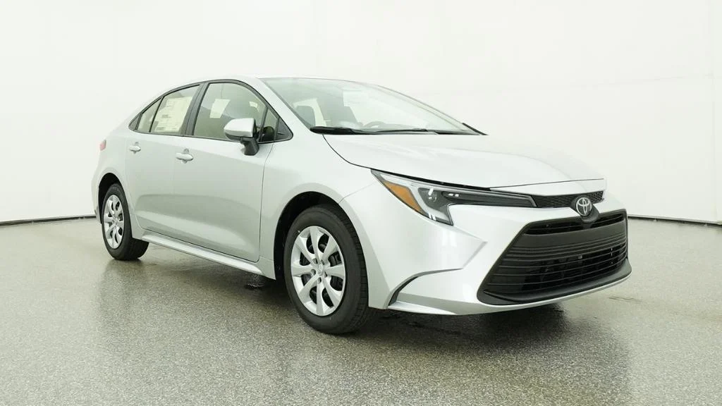 New 2026 Classic Silver Metallic Toyota Hybrid LE image 50