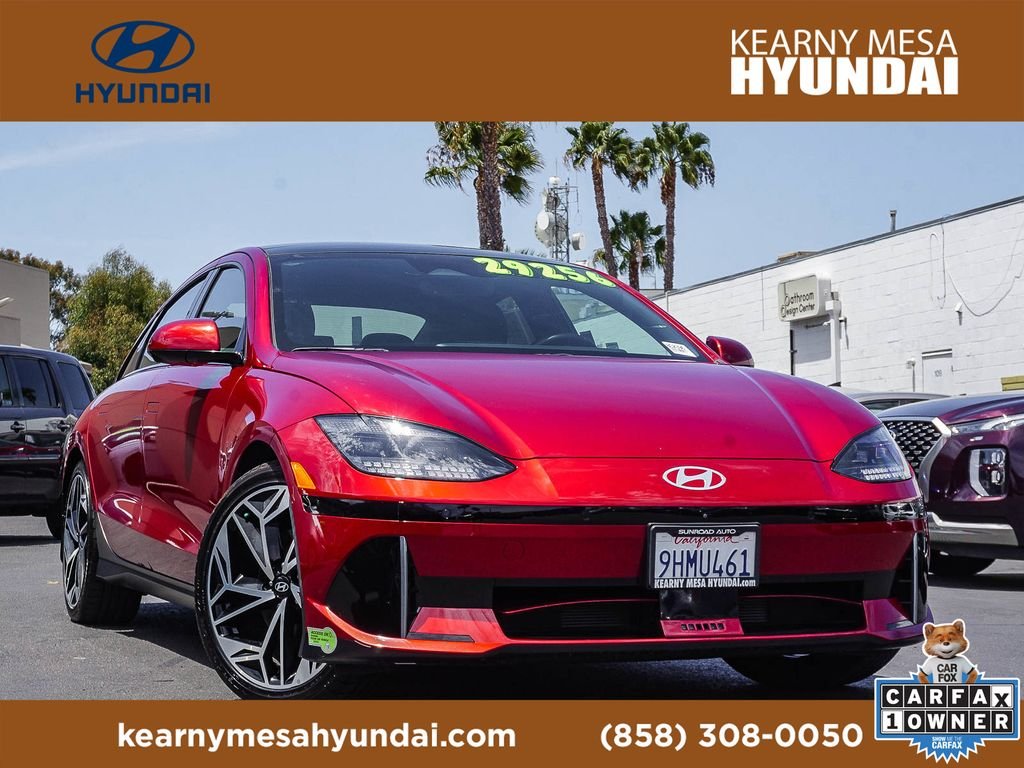 Used 2023 Red Hyundai Limited image 1