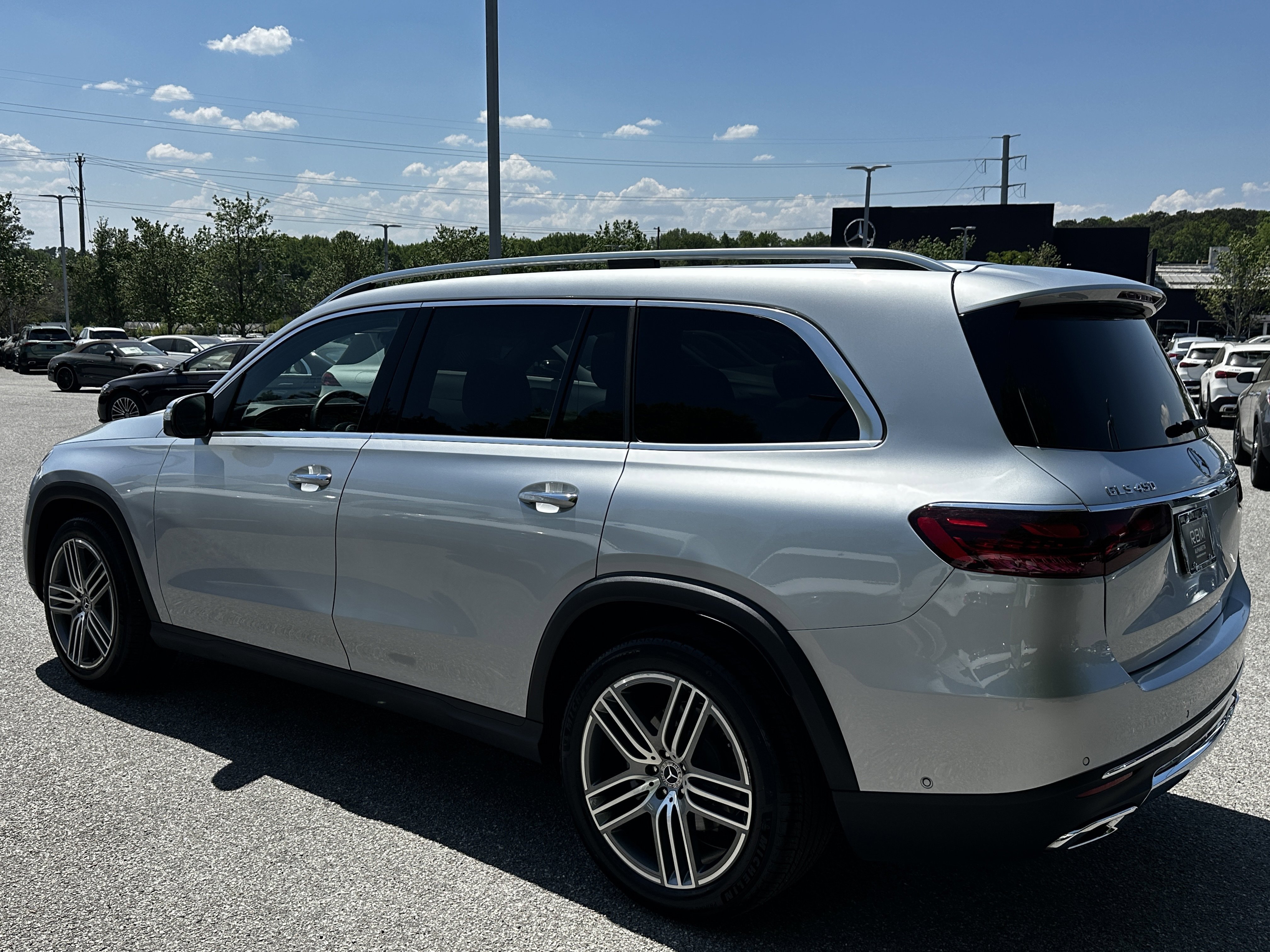 Certified Used 2025 Silver Mercedes-Benz GLS 450 image 6