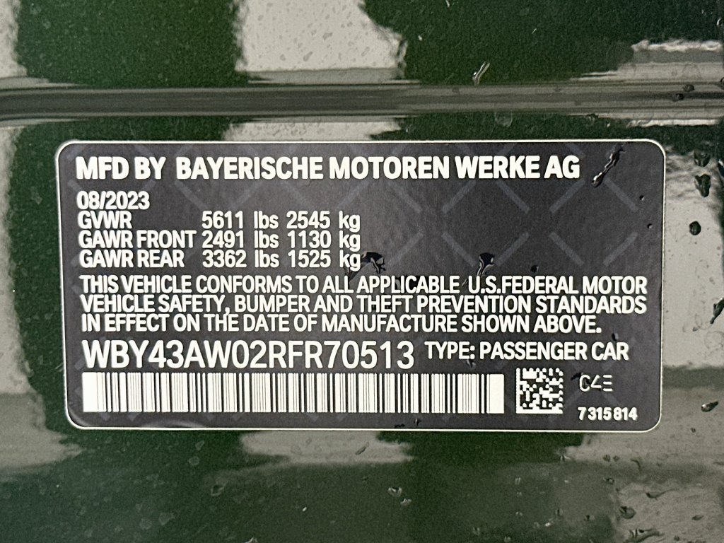 Certified Used 2024 San Remo Green Metallic BMW eDrive35 image 33