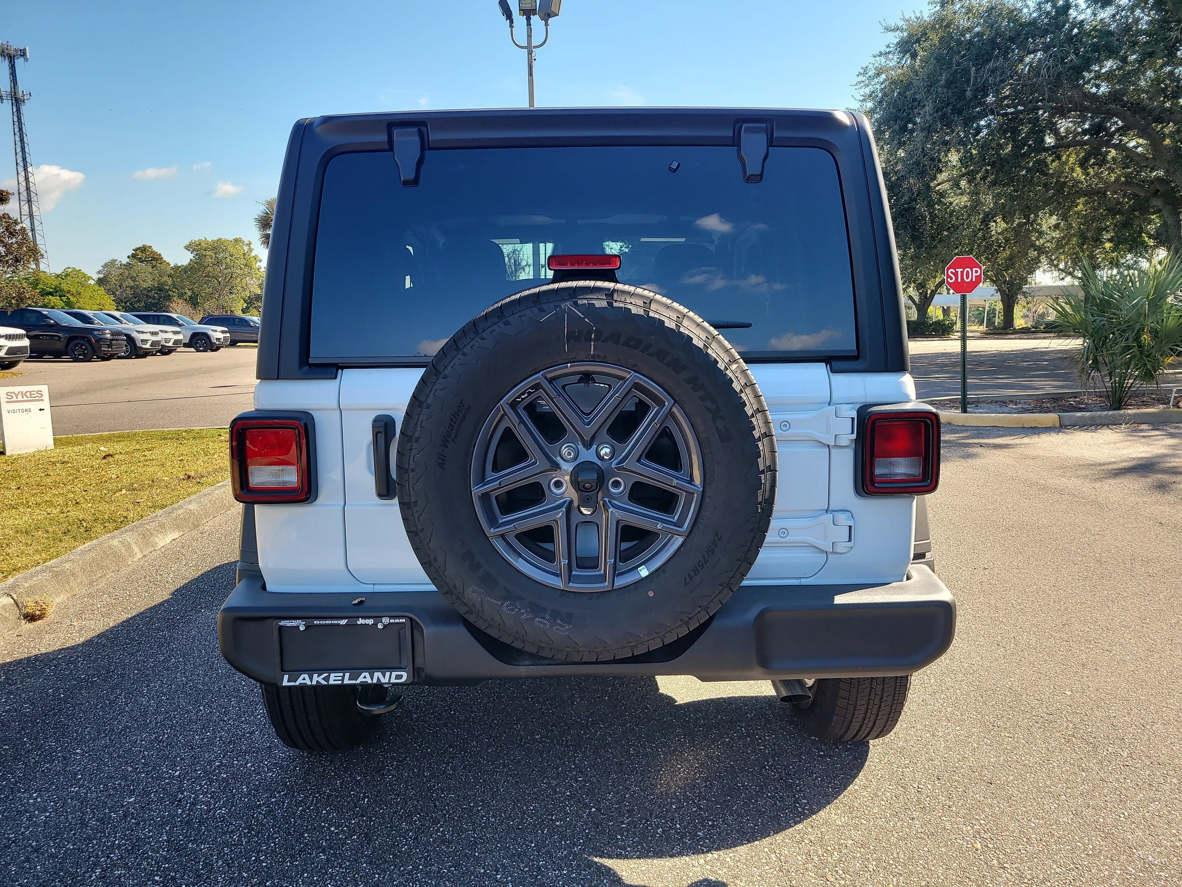 New 2026 Bright White Clearcoat Jeep Sport S image 7
