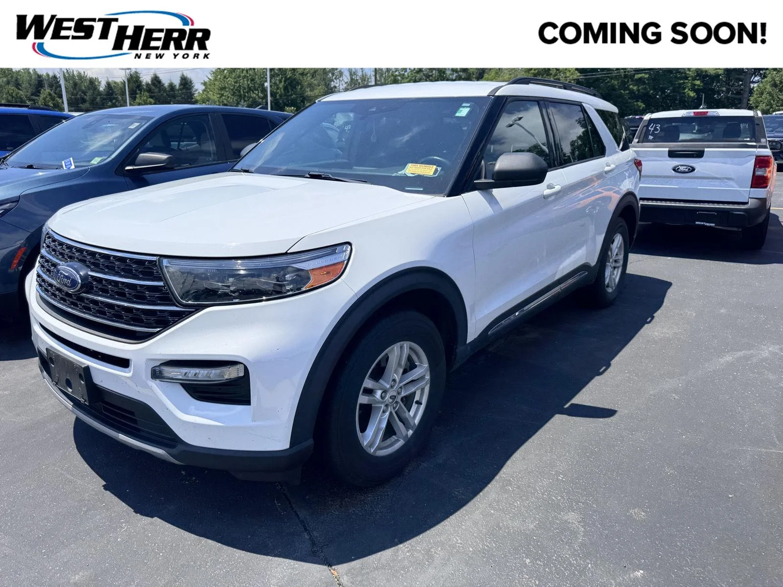 Used 2020 Oxford White Ford XLT image 1