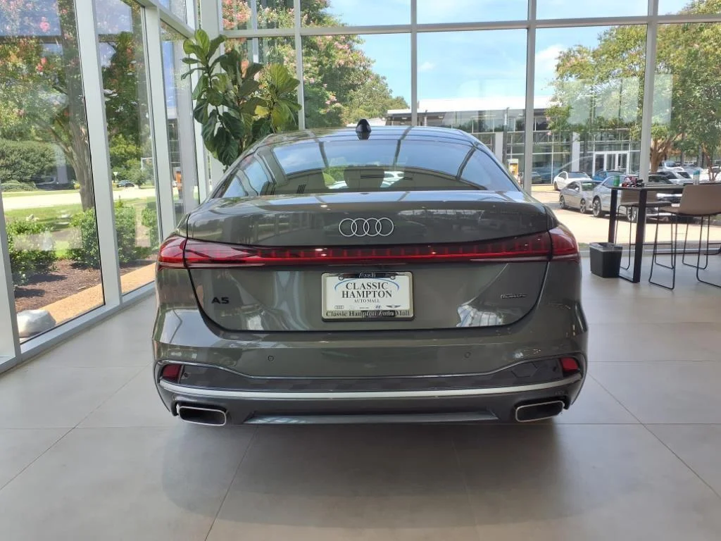 Used 2025 Chronos Gray Metallic Audi Premium Plus image 8