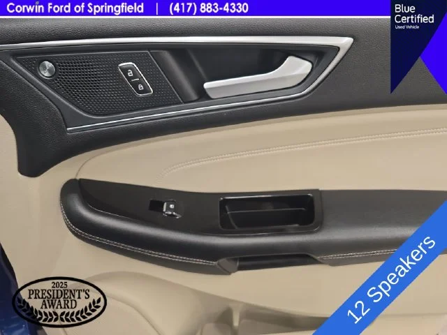 Certified Used 2020 Atlas Blue Metallic Ford Titanium image 12