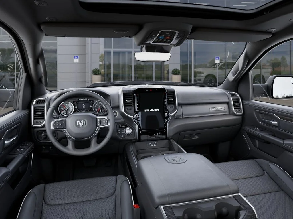 New 2026 Forged Blue Metallic Exterior Paint RAM Laramie image 14