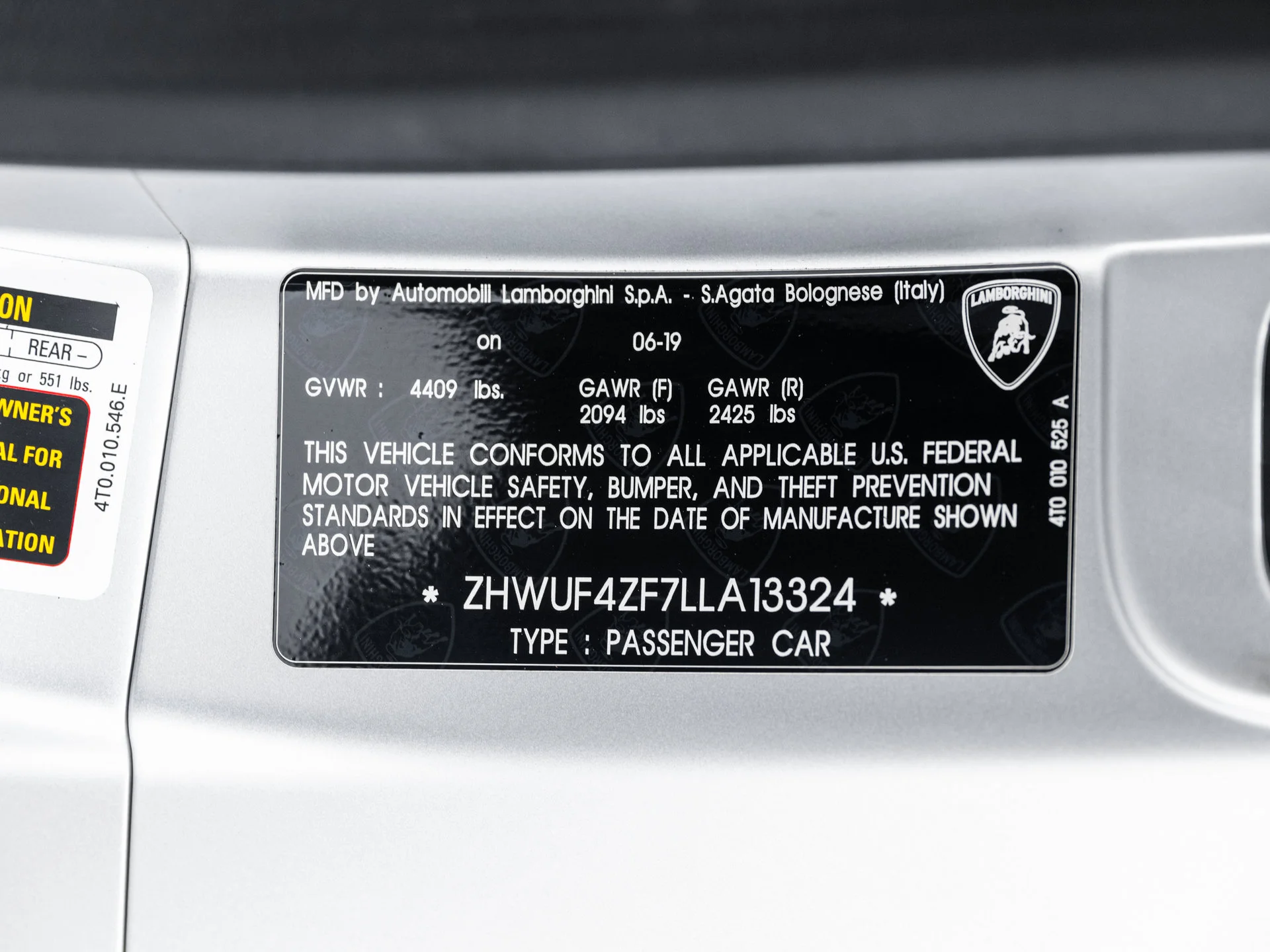 Used 2020 Grigio Adamas Matt Lamborghini  image 39