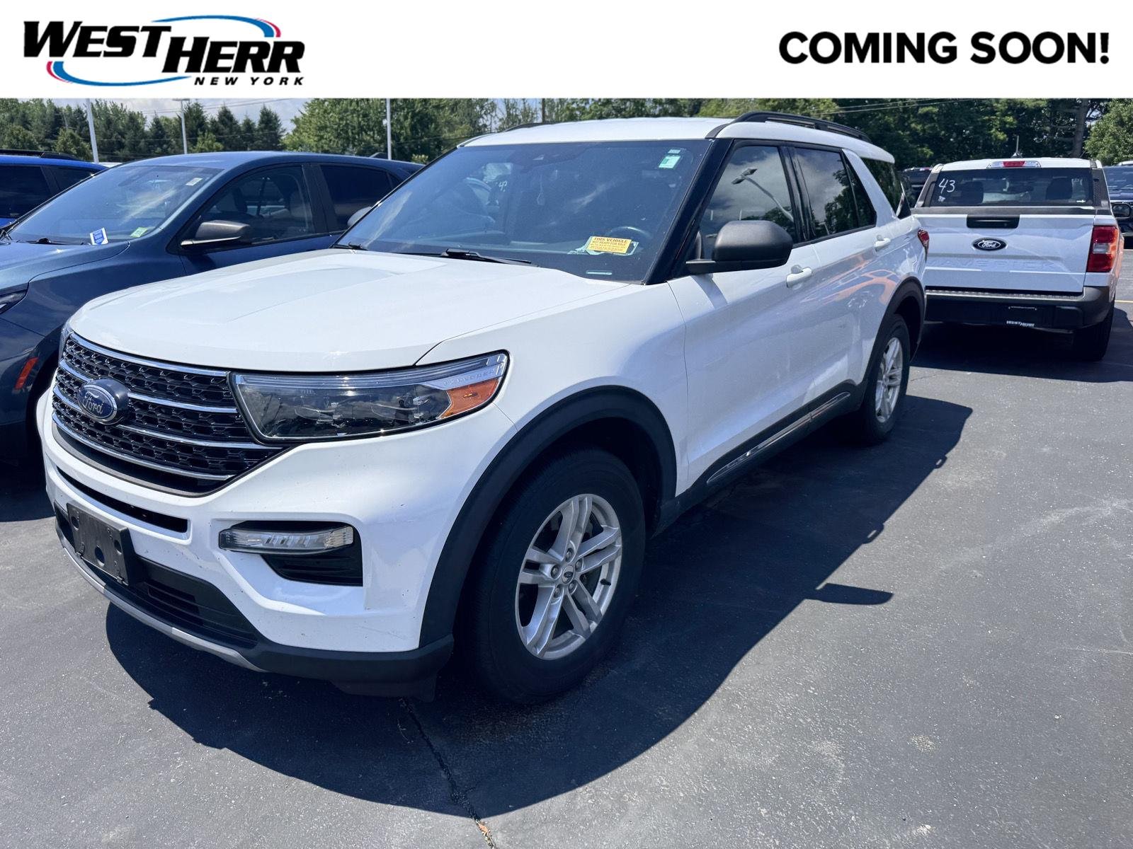 Used 2020 Oxford White Ford XLT image 1