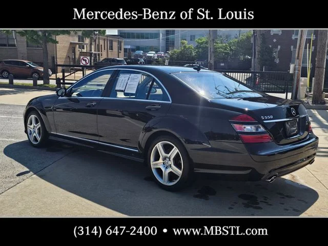 Used 2008 Black Mercedes-Benz S 550 image 4