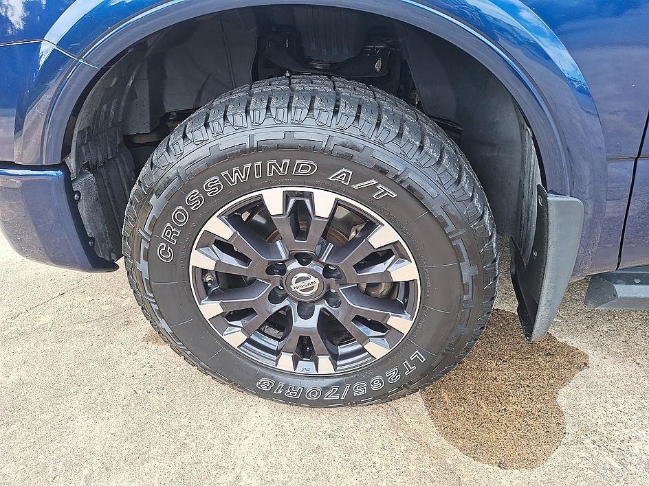 Used 2017 Deep Blue Pearl Nissan PRO-4X image 8