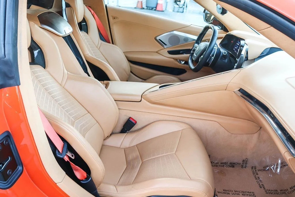 Used 2020 Orange Chevrolet Stingray image 19