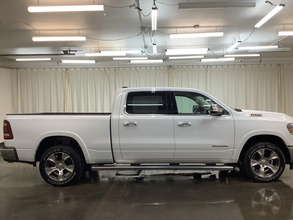 Used 2020 Bright White Clearcoat Ram Laramie image 5