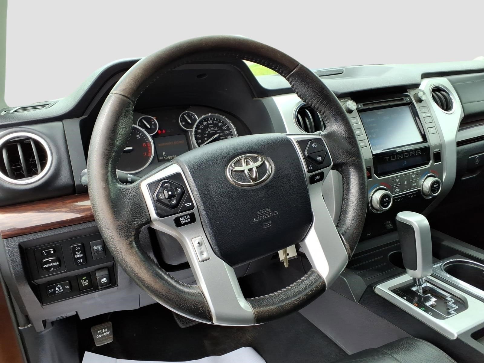 Used 2016 Sunset Bronze Toyota Limited CrewMax image 12