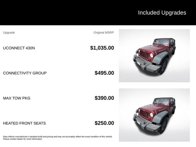 Used 2013 Red Jeep Unlimited Rubicon image 5