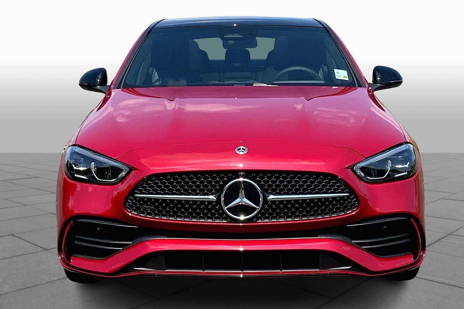 New 2025 MANUFAKTUR Patagonia Red Metallic Mercedes-Benz C 300 image 3