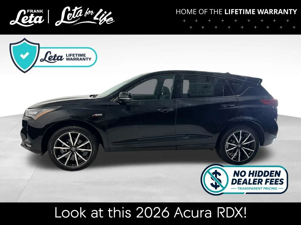 New 2026 Majestic Black Pearl Acura A-Spec Advance Package image 2