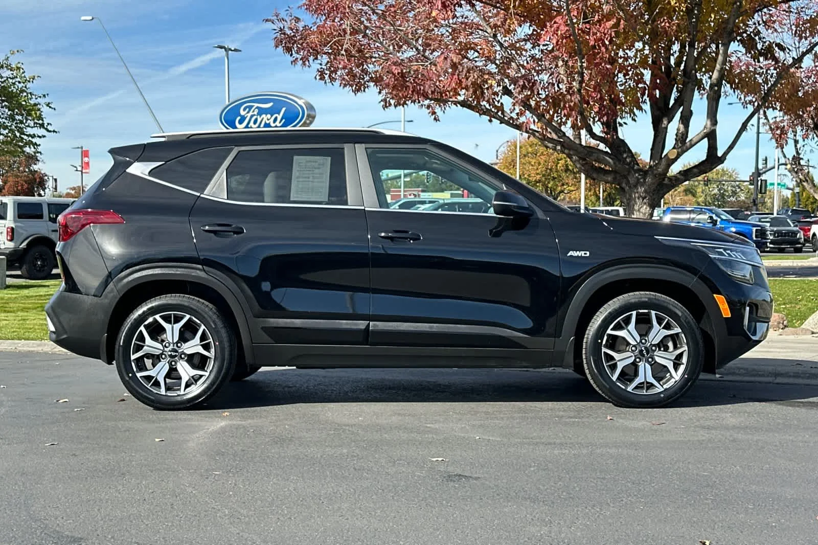 Certified Used 2023 Black Kia EX image 8