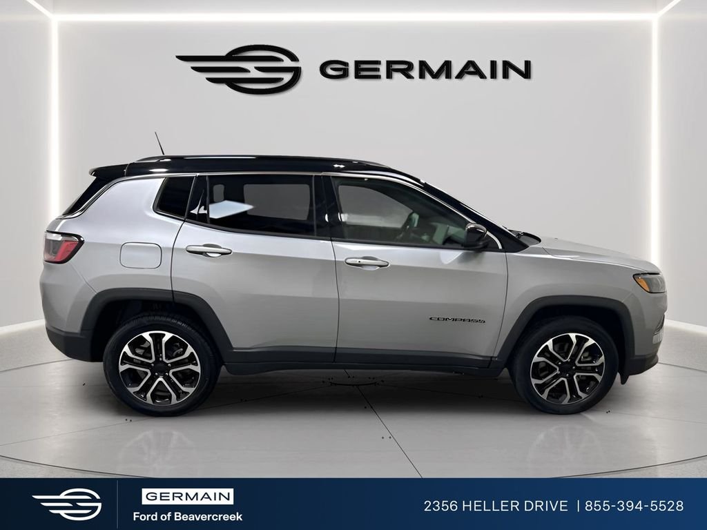 Used 2023 Billet Silver Metallic Jeep Limited image 8