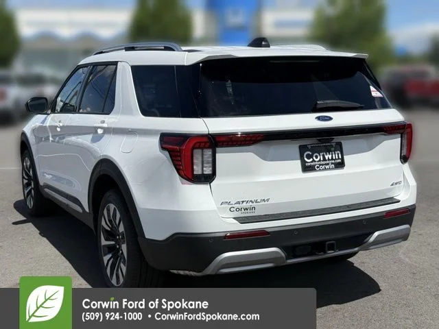 New 2026 Star White Metallic Tri-Coat Ford Platinum image 14