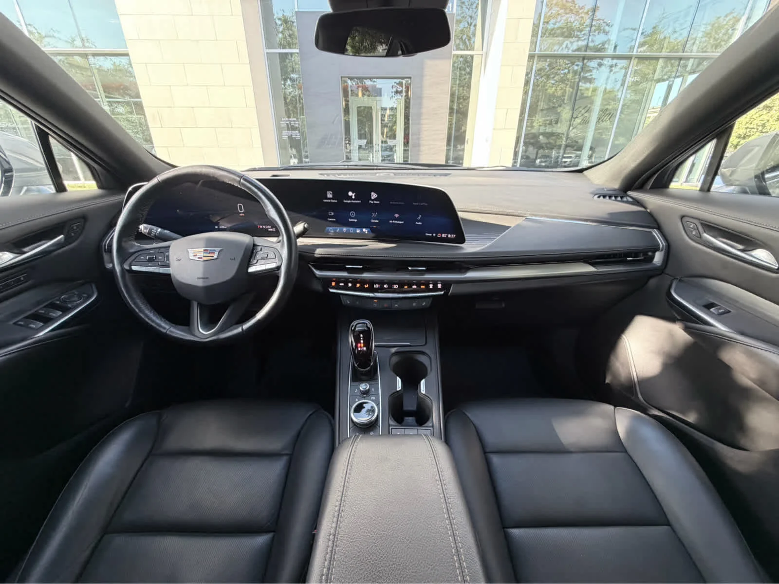 Used 2024 Argent Silver Metallic Cadillac Premium Luxury image 26