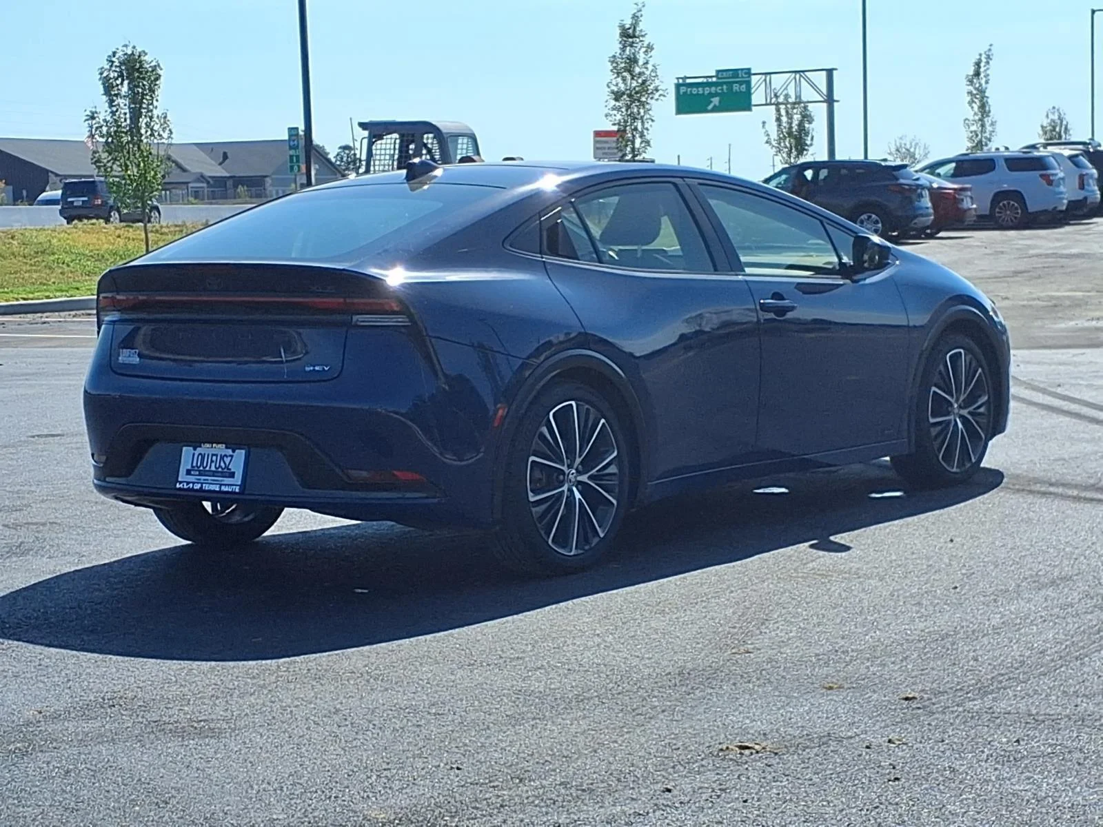 Used 2024 Reservoir Blue Toyota XLE image 30