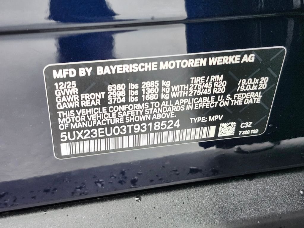 Used 2026 Blue BMW xDrive40i image 34