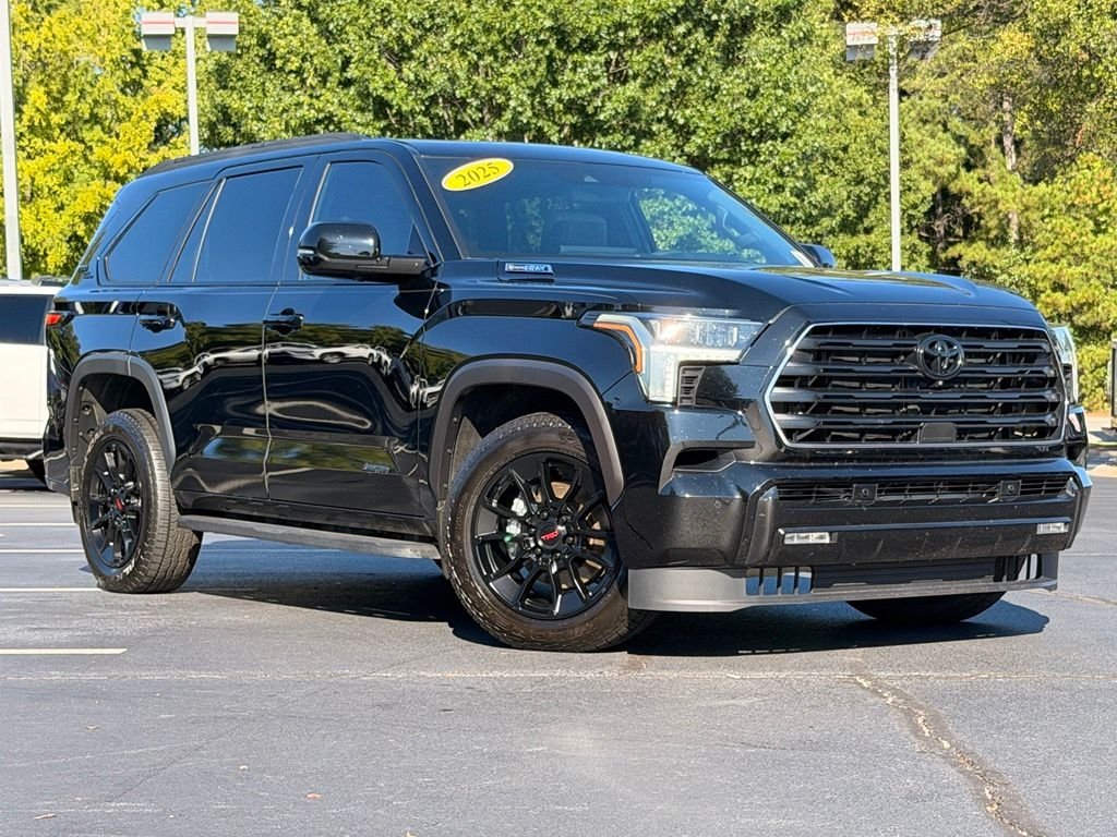 New 2025 Midnight Black Metallic Toyota Limited image 2